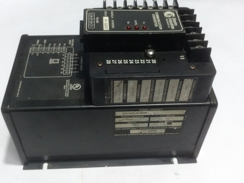 Electro Industries FDSP3-G-D CPU1000-3E-M200 Future+ Series with SF485DB3 - Image 5