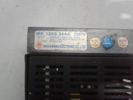 Who Kwang Electronic WK 120S 24AR Power Supply AC 100V-240V Auto Selector