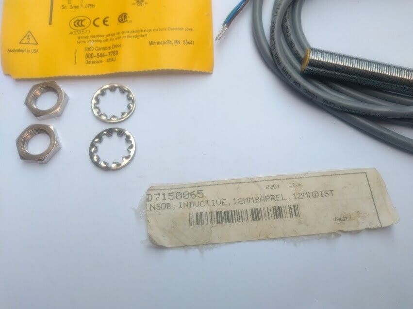 Turck elektronik BI 2-g12-AZ33X inductive sensor T1304002 PROXIMITY New - Image 4