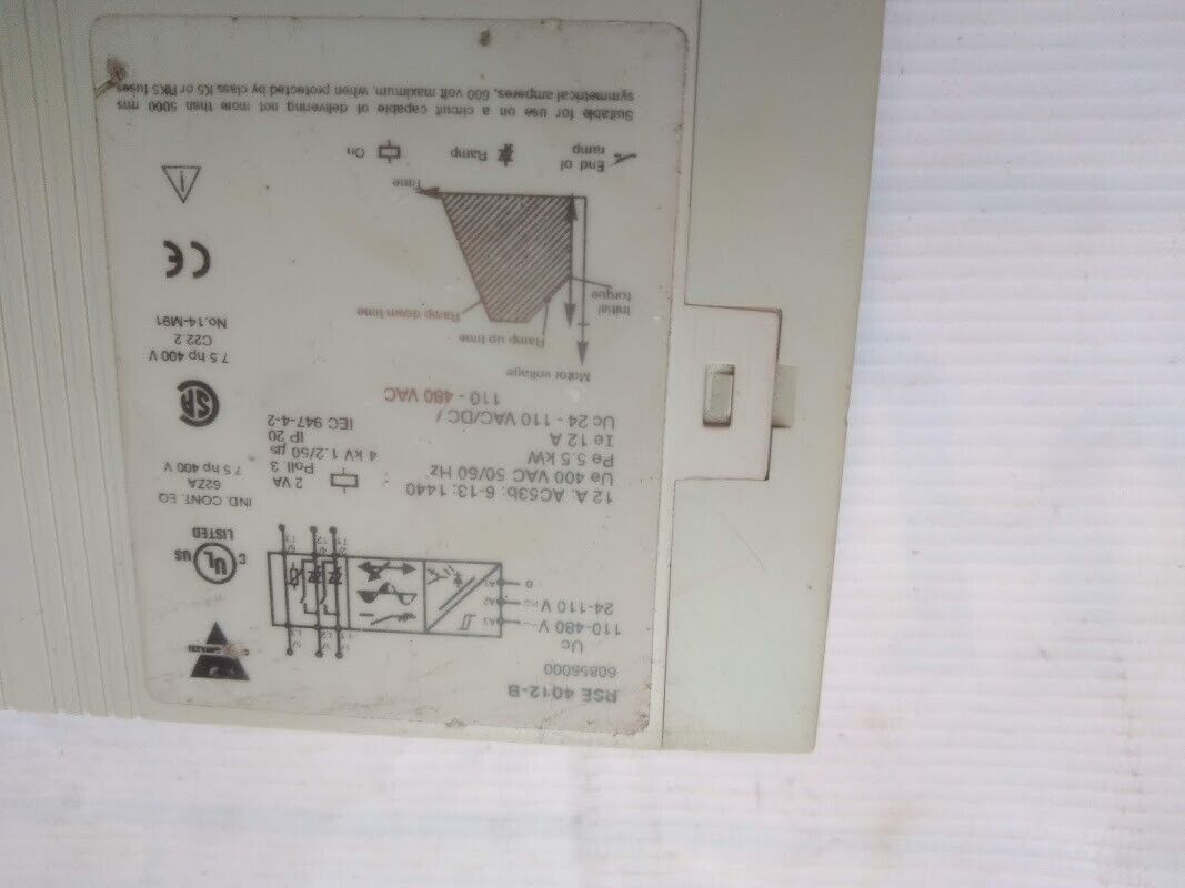 Carlo Gavazzi RSE 4012-B AC Semiconductor Motor Controller RSE4012B - Image 9