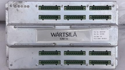 Wartsila 46WIOM IOM-10 Control Module HW Rev 04 Input/Output Module IOM