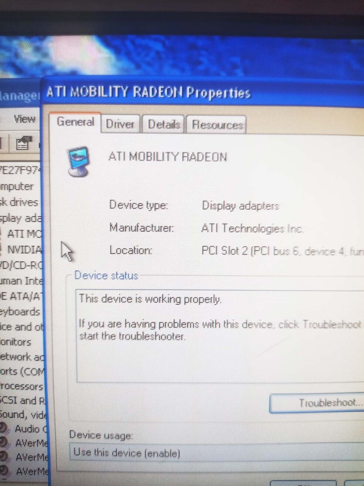 dallmeier MCD-25 A Rev. 3.1.2/1 ATI mobility Radeon pci vga frame grabber card