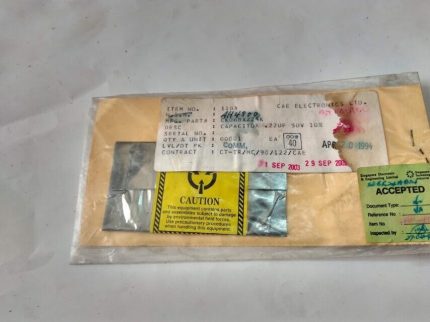 CK06BX224K Capacitor .22UF 50V 10% CAE Electronics LTD New