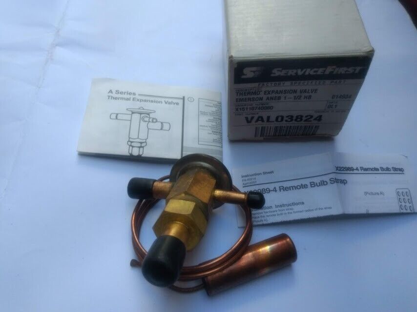 Service First Emerson VAL03824 Thermo Expansion Valve ANEB 1-1/2 HB New - Image 3