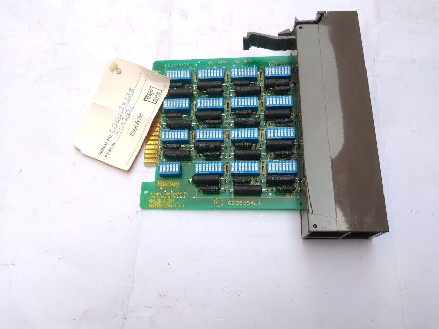 Bailey 6635994LI NIAI04 Infi 90 I/O Term Mod. Analog NIAIO4 Elsag Bailey New - Image 8