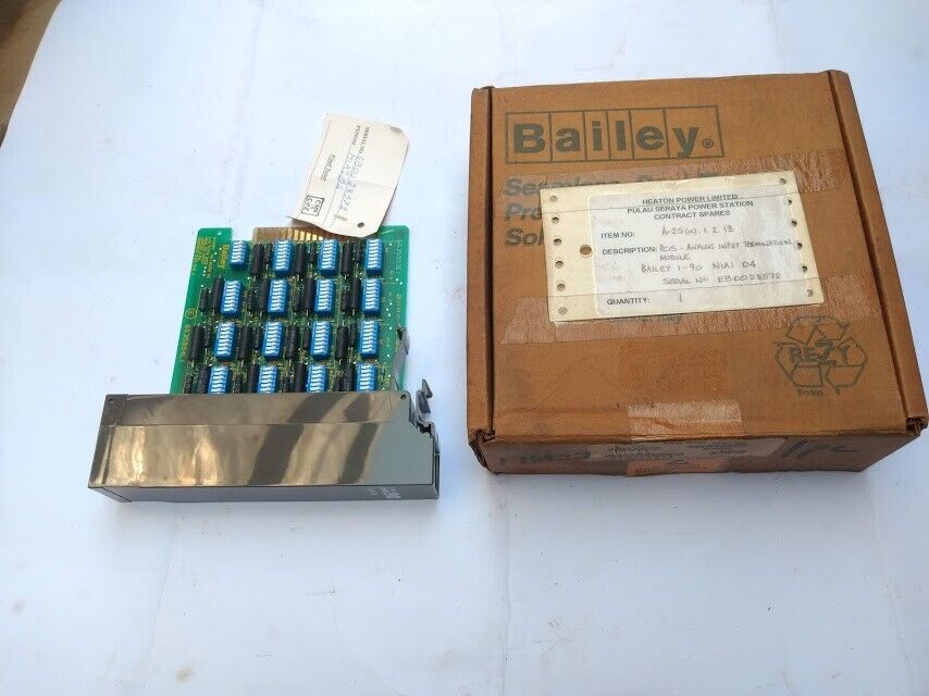 Bailey 6635994LI NIAI04 Infi 90 I/O Term Mod. Analog NIAIO4 Elsag Bailey New - Image 4