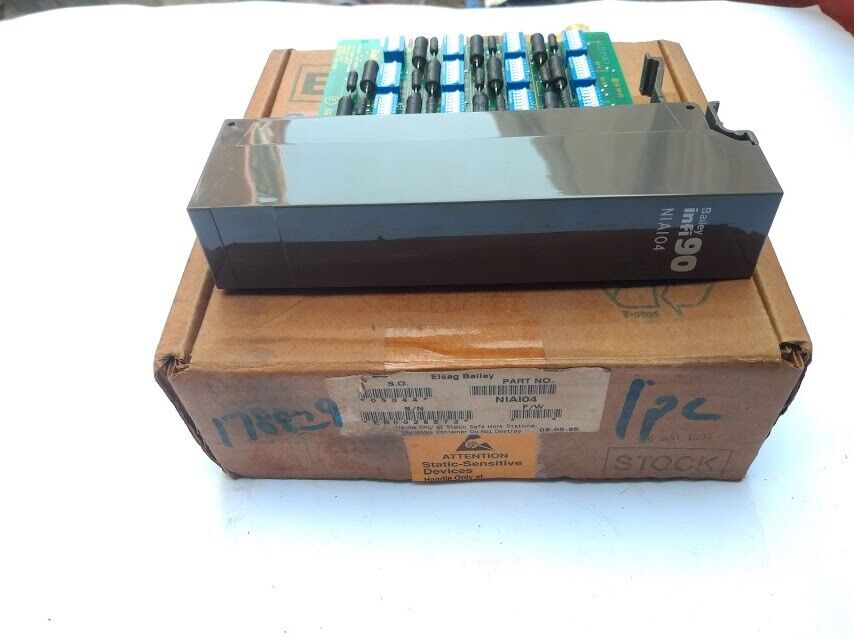 Bailey 6635994LI NIAI04 Infi 90 I/O Term Mod. Analog NIAIO4 Elsag Bailey New - Image 3