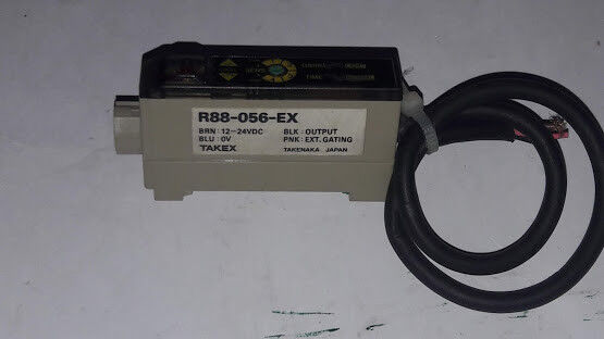 Takenaka R88-056-EX Takex fiber amplifier fiber optic sensors Takenaka Takex R88 - Image 5