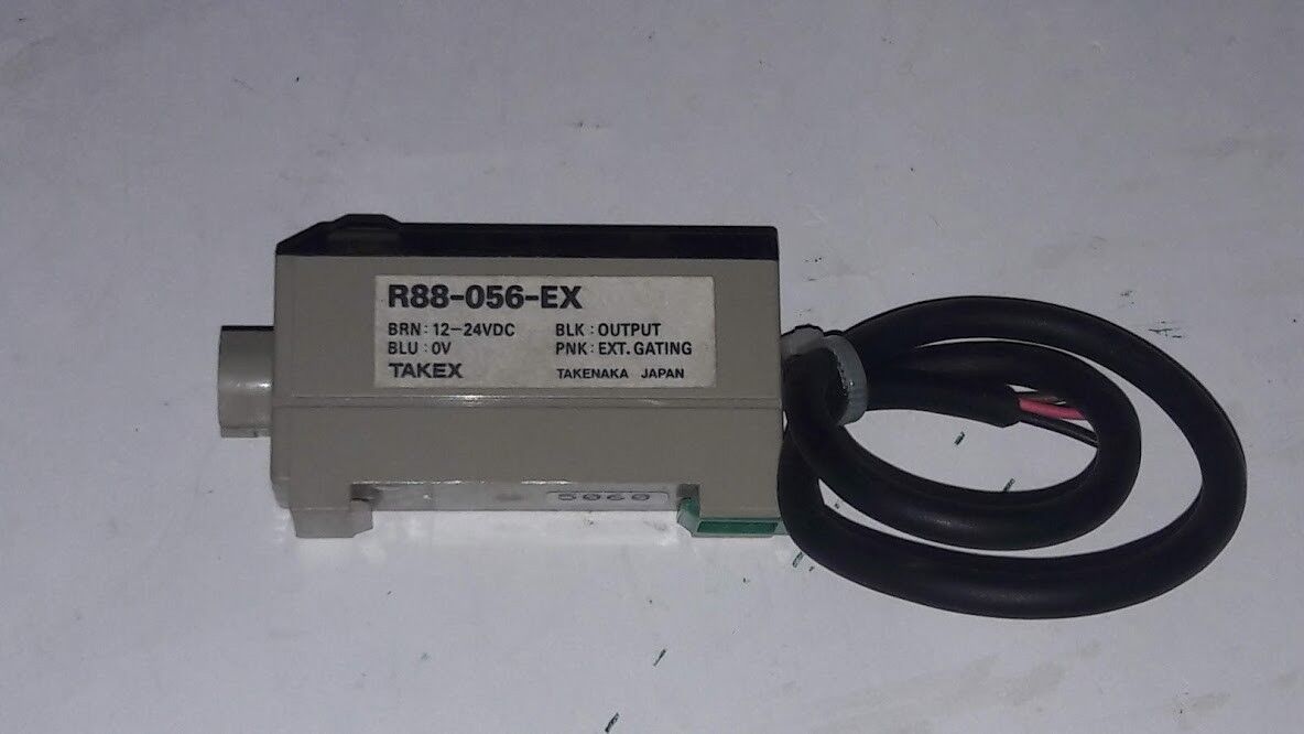 Takenaka R88-056-EX Takex fiber amplifier fiber optic sensors Takenaka Takex R88 - Image 2