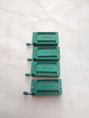 Textool 224-3344 3M 3763459 ZIP Sockets 2243344 Lot Of 4 New