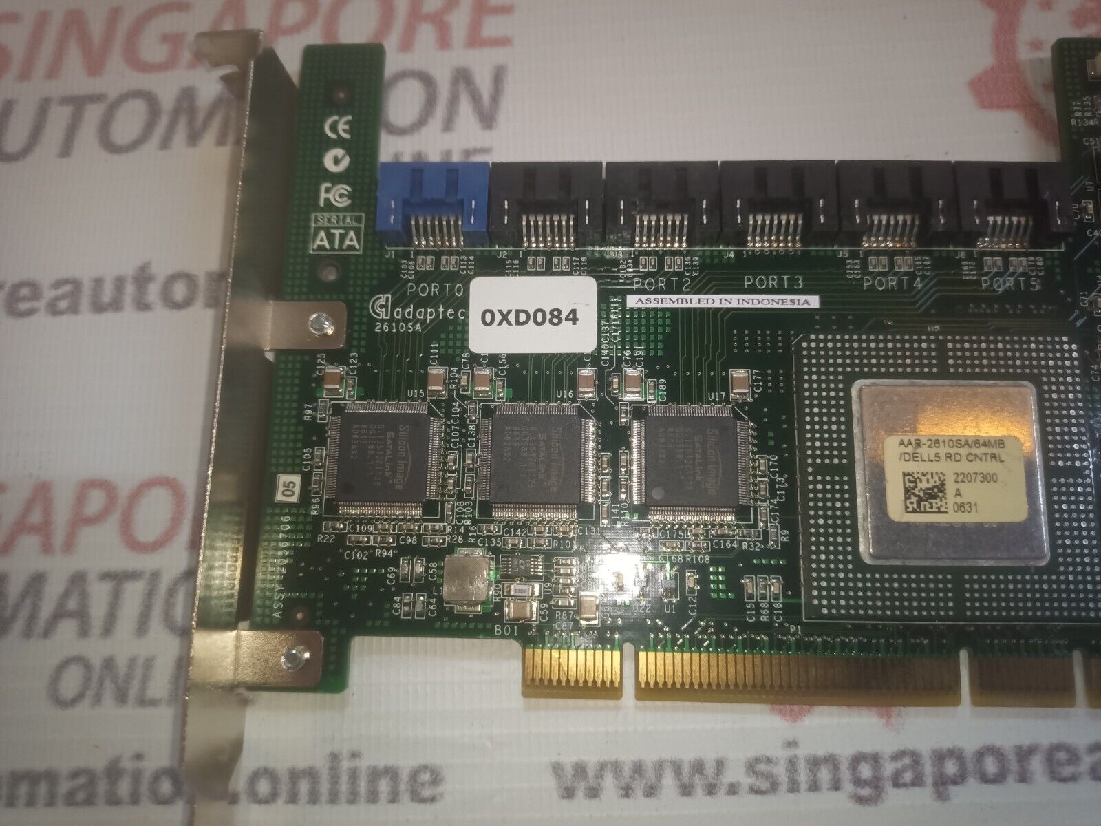 Adaptec Serial ATA 2610SA 0XD084 pci express raid AAR-2610SA/65MB/DELL5 - Image 10