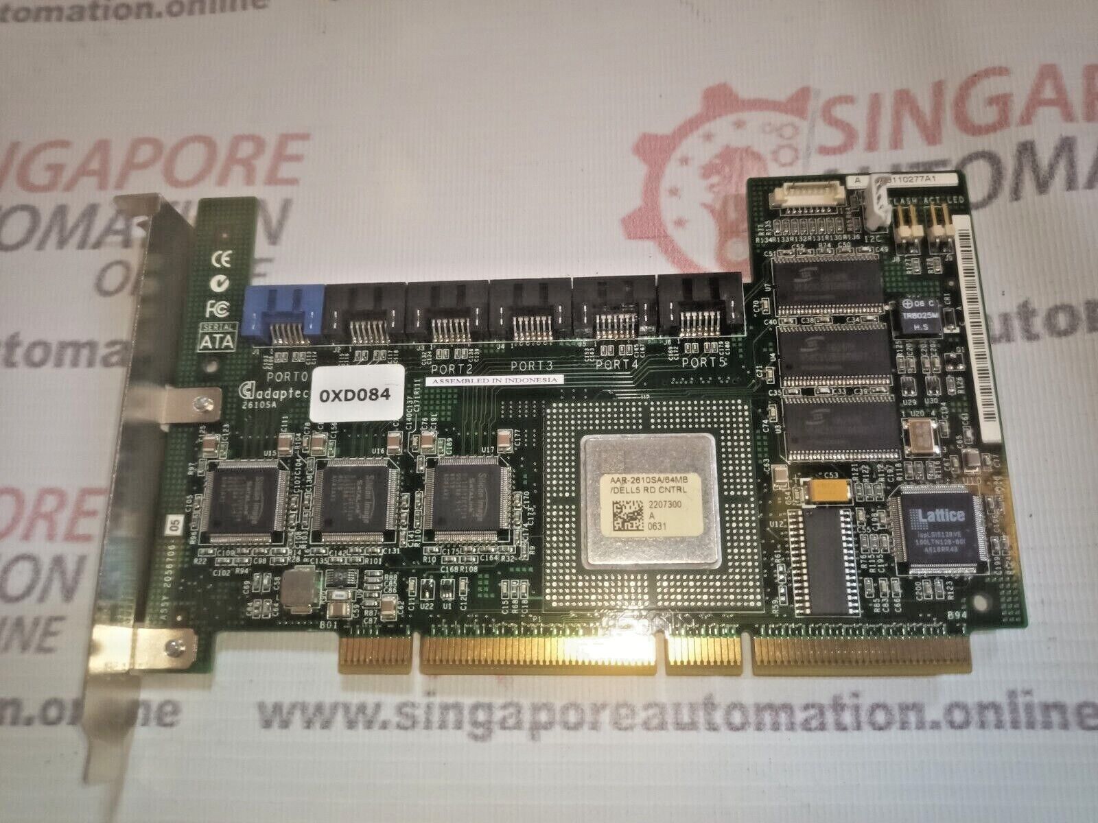 Adaptec Serial ATA 2610SA 0XD084 pci express raid AAR-2610SA/65MB/DELL5 - Image 6