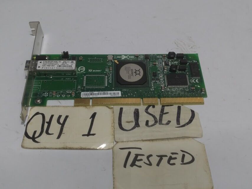 QLOGIC FC5010409-22F Single Port Fibre Channel Adapter Card PCI X-133 - Image 8