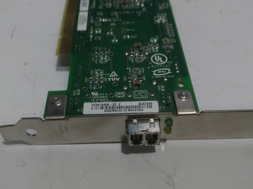 QLOGIC FC5010409-22F Single Port Fibre Channel Adapter Card PCI X-133 - Image 6