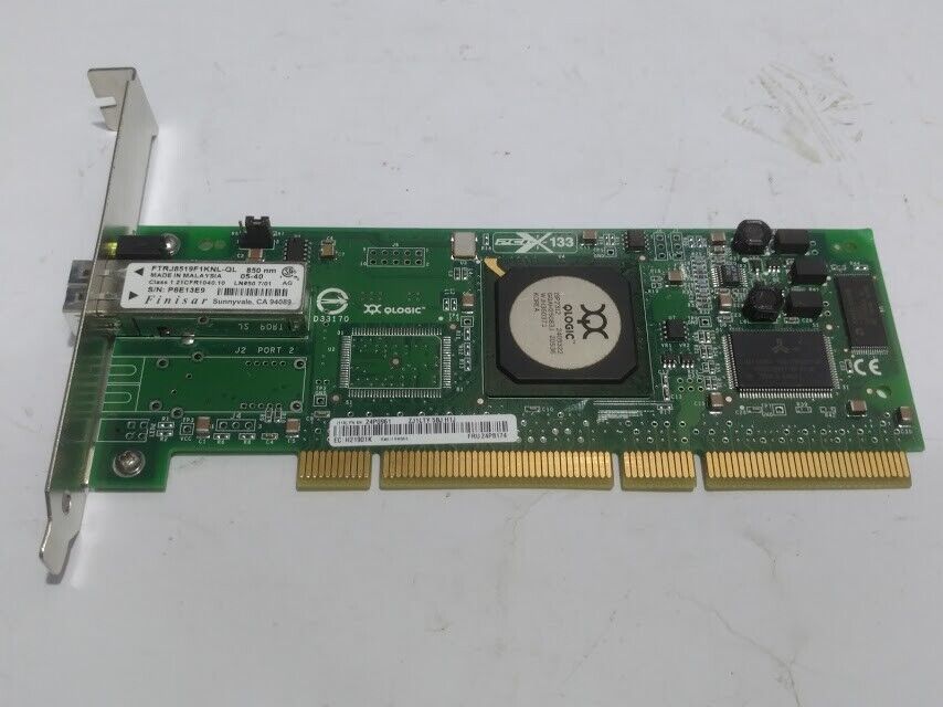 QLOGIC FC5010409-22F Single Port Fibre Channel Adapter Card PCI X-133 - Image 2