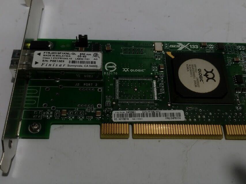 QLOGIC FC5010409-22F Single Port Fibre Channel Adapter Card PCI X-133 - Image 3