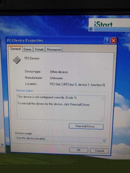 Binder Elektronik BS MSI58801 E.Jaeger MB1200 Pci interface card