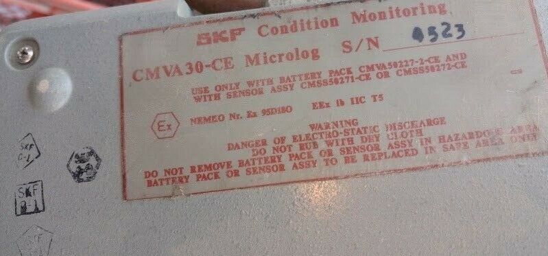 SKF Condition Monitor CMVA30-CE Version 3.22 Microlog analyzer vibrolog as is - Image 4