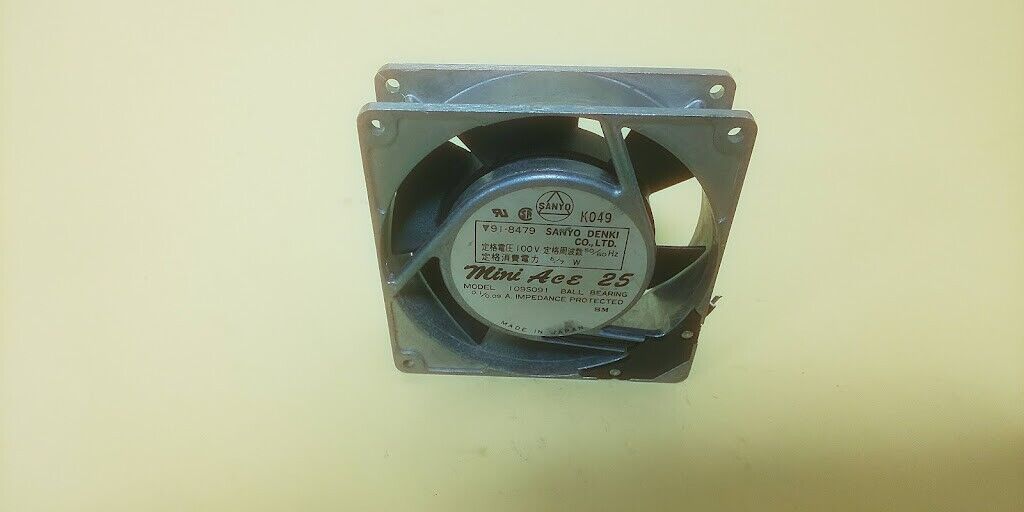SANYO DENKI 09S09 MINI ACE 25 K049 IMPENDANCE PROTECTED FAN