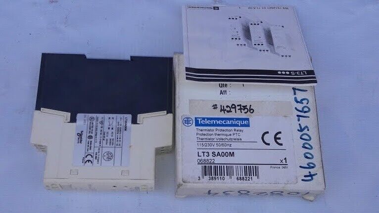 Schneider Electric Telemecanique LT3 SA00M Thermistor Protection Relay LT3SA