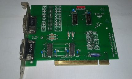 RTX485X1/PCI Realtime Control Inc 232-485 PCI Serial Board 11316 Rev D
