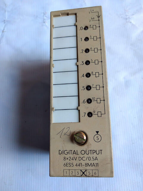 Siemens Simatic S5 6ES5 441-8MA11 E-Stand 04 Digital Output Module 6ES54418MA11 - Image 3