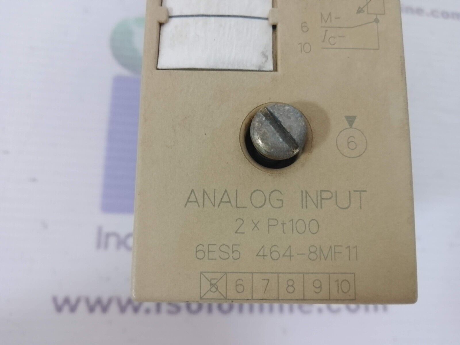 Siemens Simatic S5 6ES5 464-8MF11 E-Stand 05 Analog Input / Output Module - Image 7