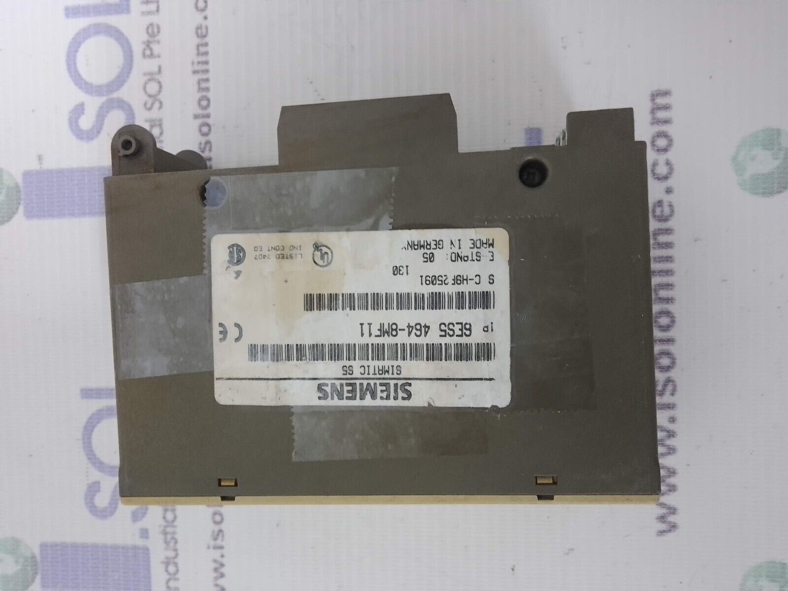 Siemens Simatic S5 6ES5 464-8MF11 E-Stand 05 Analog Input / Output Module - Image 2