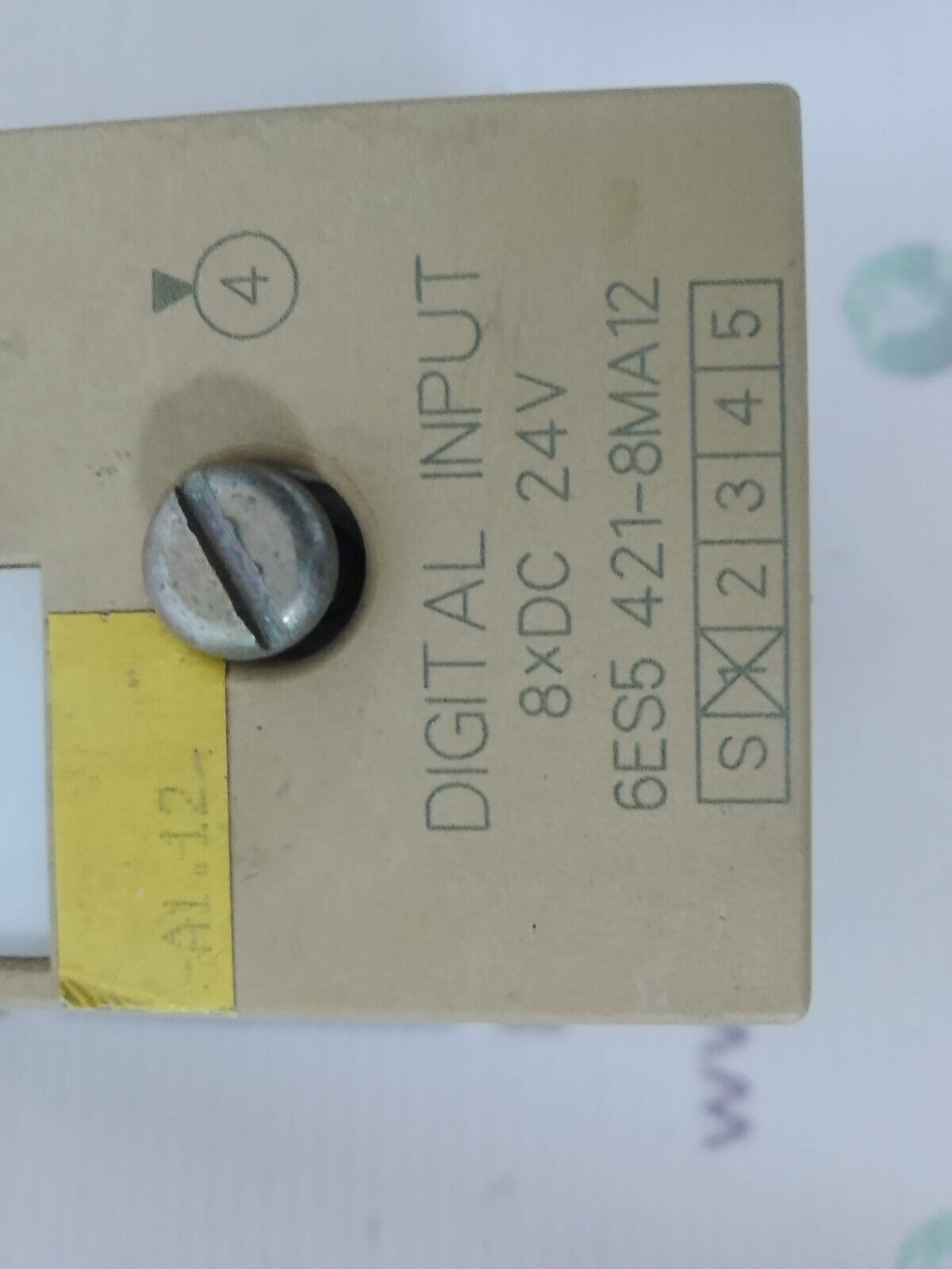 Siemens Simatic S5 6ES5 421-8MA12 E-Stand: 01 Digital Input / Output Module - Image 8