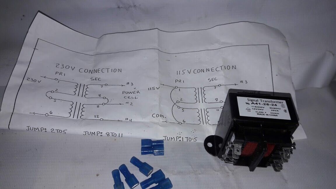 New Signal Transformer A41-25-24 115/230V 50/60Hz 25VA Transformer A412524 - Image 2