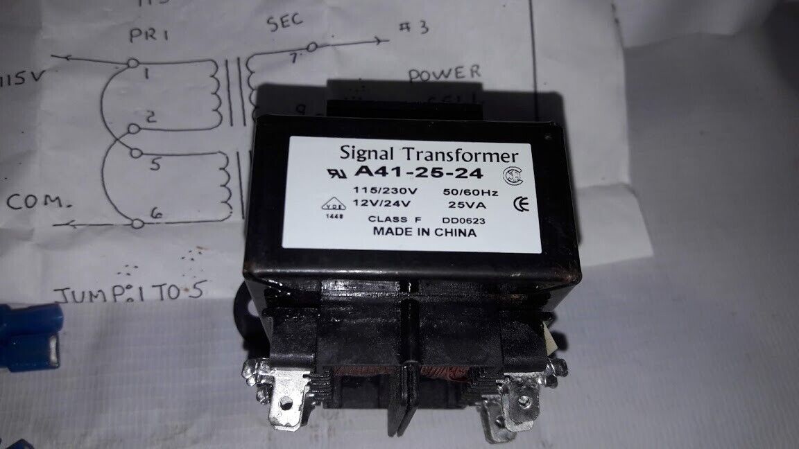 New Signal Transformer A41-25-24 115/230V 50/60Hz 25VA Transformer A412524