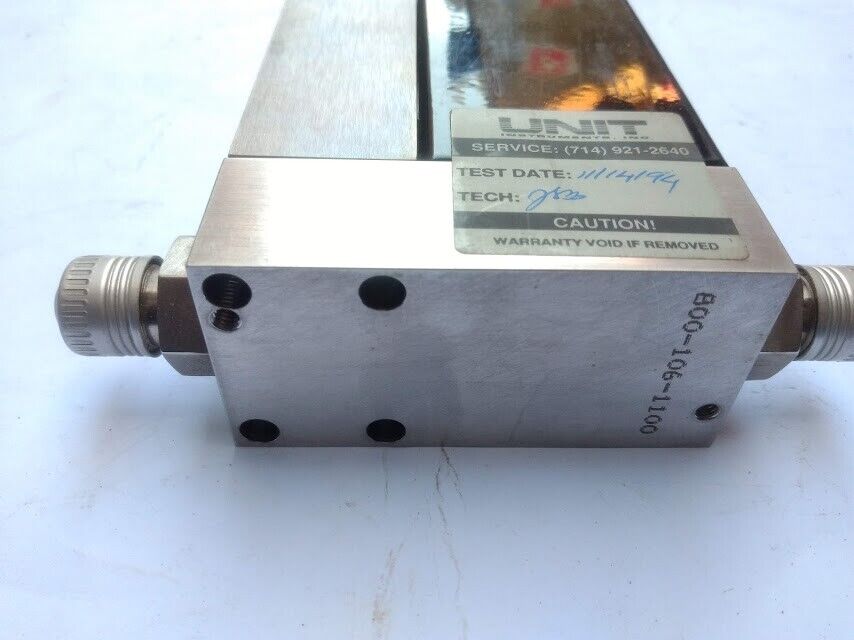 Unit Instruments UFC-1100A 15 SCCM GAS 500 Psi Max Mass Flow Controller - Image 11