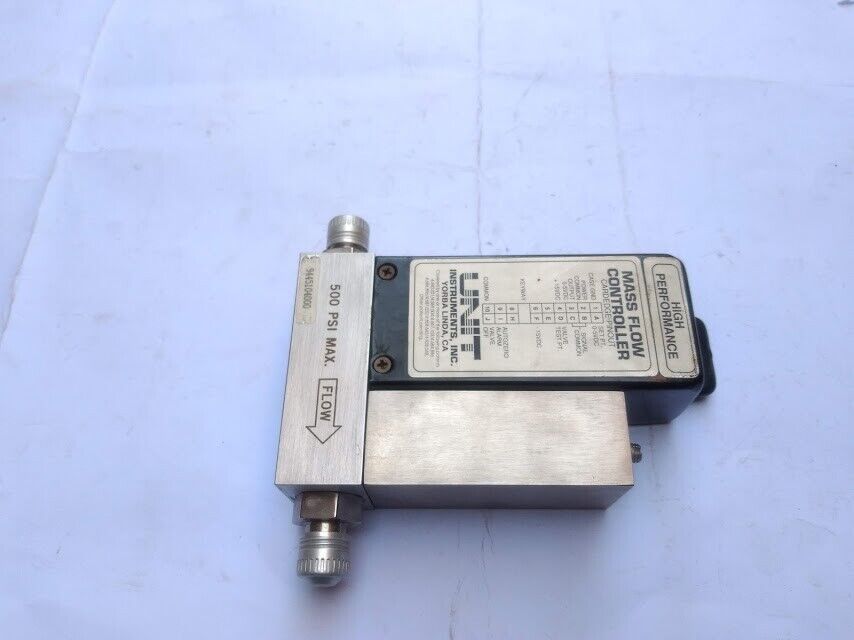 Unit Instruments UFC-1100A 15 SCCM GAS 500 Psi Max Mass Flow Controller - Image 5