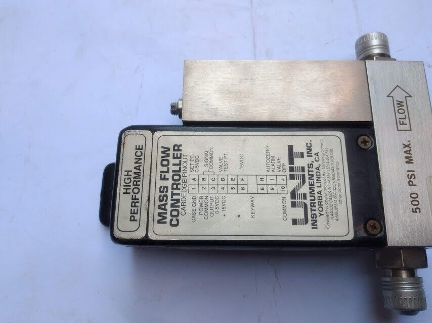 Unit Instruments UFC-1100A 15 SCCM GAS 500 Psi Max Mass Flow Controller - Image 3