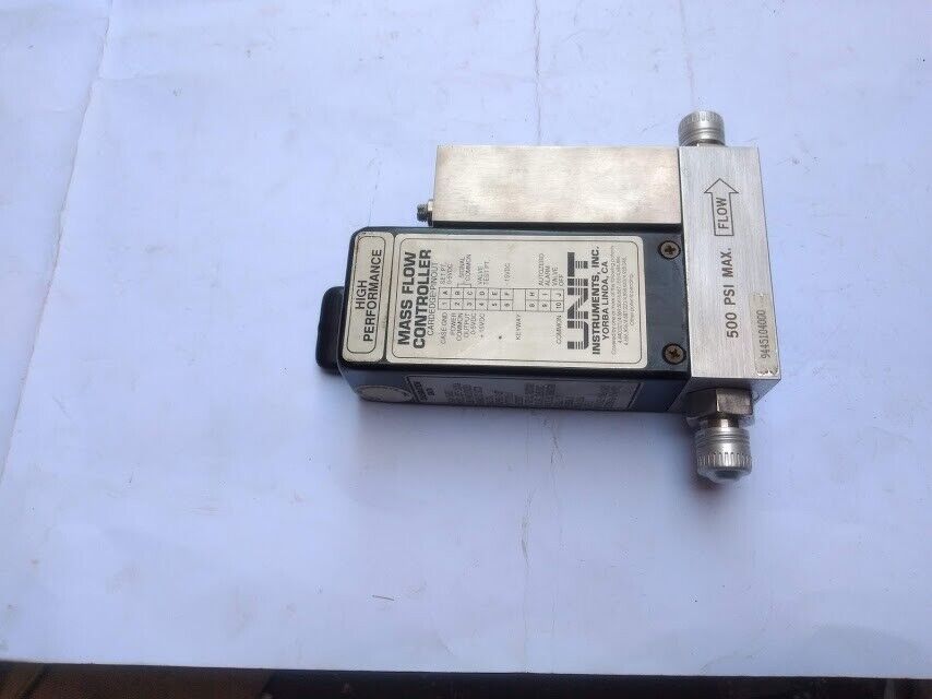 Unit Instruments UFC-1100A 15 SCCM GAS 500 Psi Max Mass Flow Controller - Image 2