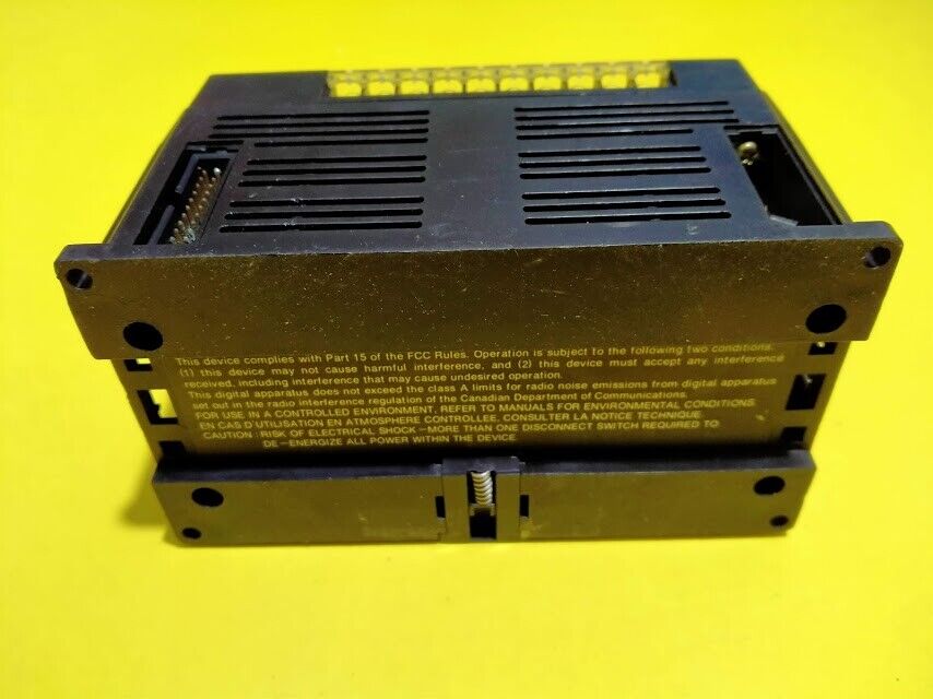 GE Fanuc IC620MDR114D Micro Programmable Controller IC620MDR114D0295 - Image 5
