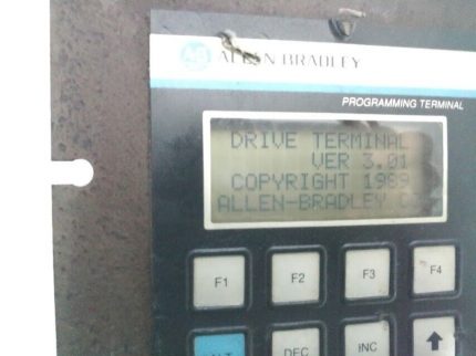 ALLEN BRADLEY PROGRAMMING TERMINAL 1300-DMT SERIES B FRN. V3.01