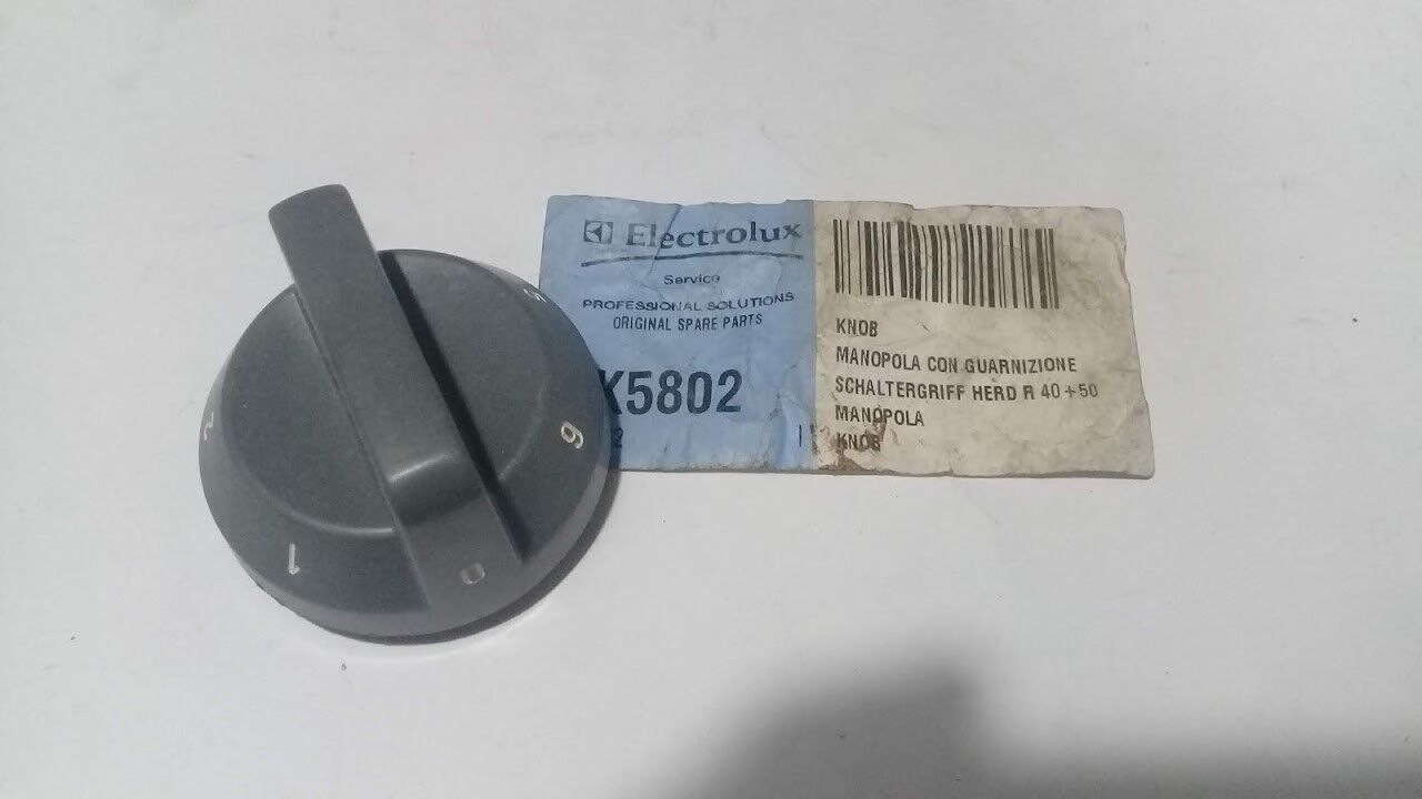 Electrolux AB 0K5802 knob with seal Schaltgriff Herd 40 +50 Knob Original Spare - Image 5