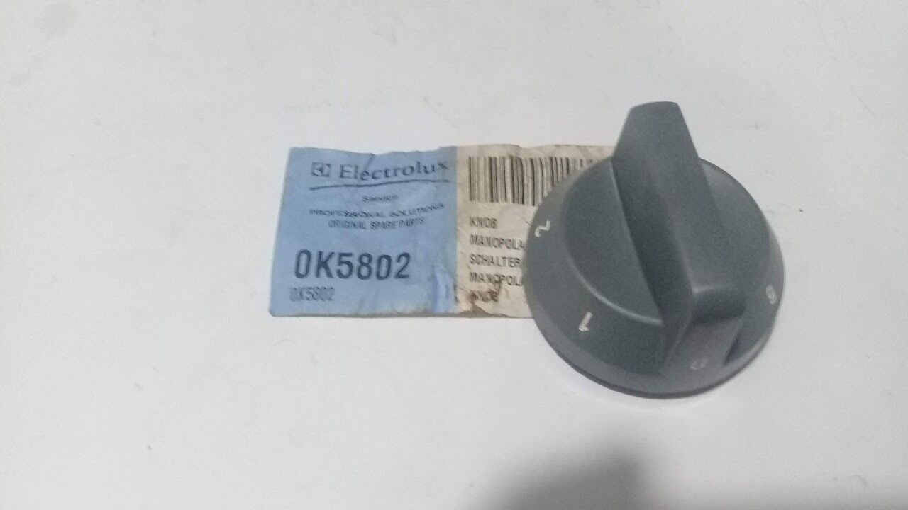 Electrolux AB 0K5802 knob with seal Schaltgriff Herd 40 +50 Knob Original Spare