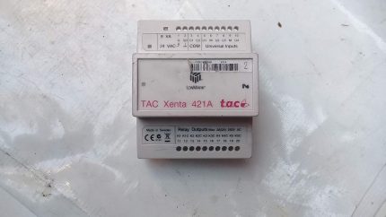 Schneider Tac Xenta 421A 0-073-0245-0 Programmable Controller  Ver 1.14 HW 2