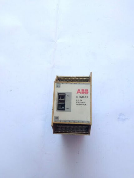 ABB NTAC-01 Rev E Sw Ver 1.0 Pulse Encoder Interface Module 58911844 NTAC01