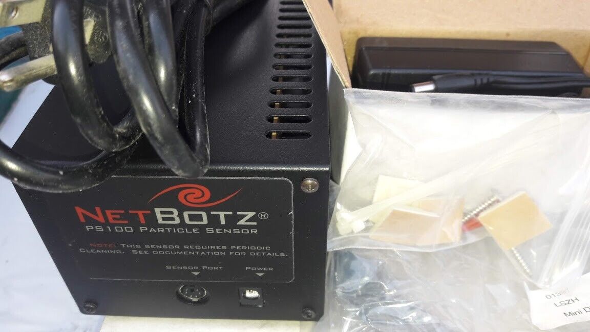 NETBOTZ PS100 Particle Sensor NBES0201 01387 Mini Din 6 M to M 15Ft