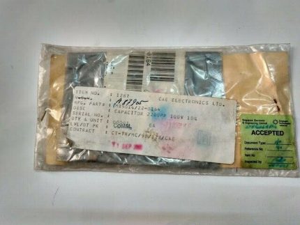 CAE Electronics LTD M39014/22-01.64 Capacitor 2200PF 100V 10% M39014220164 New