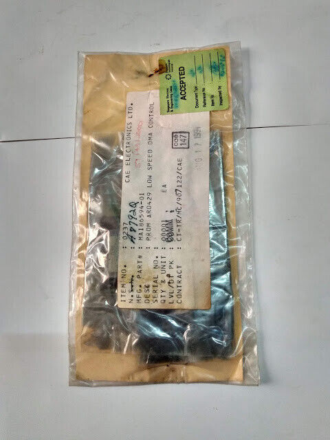 CAE Electronics LTD MA186594-01 Prom AR0429 Low Speed DMA Control MA18659401 - Image 3