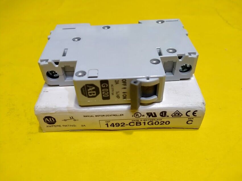 Allen Bradely 1492-CB1G020 Ser. C Manual motor controller New
