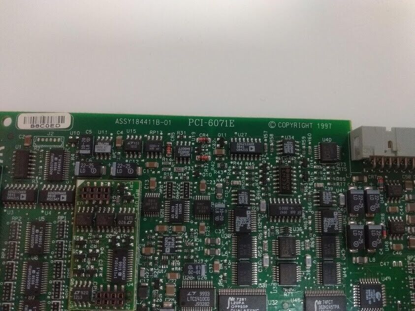 NI PCI-6071e Assy 184411B-01 National Instruments PcI PC interface - Image 3