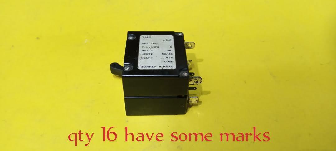 Sanken Airpax Panel Mount 5A/250V AC Circuit Breaker Model APG-1RS1 - Image 7