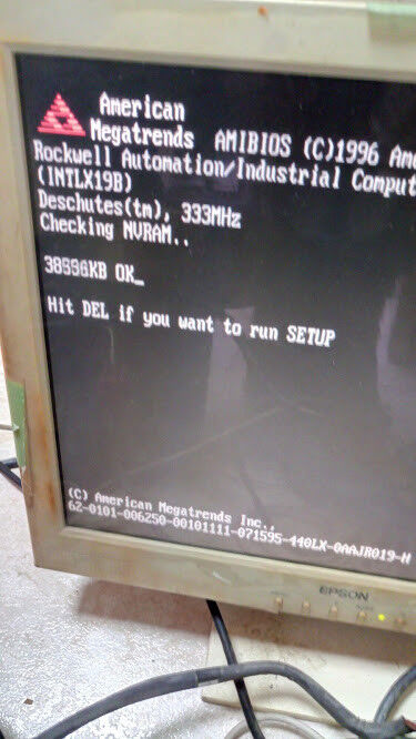 Allan-Bradley industrial pc INTLX19B 92-005600-0X Rev. H-04 SBC 6155-FJYZHLCJADZ - Image 3
