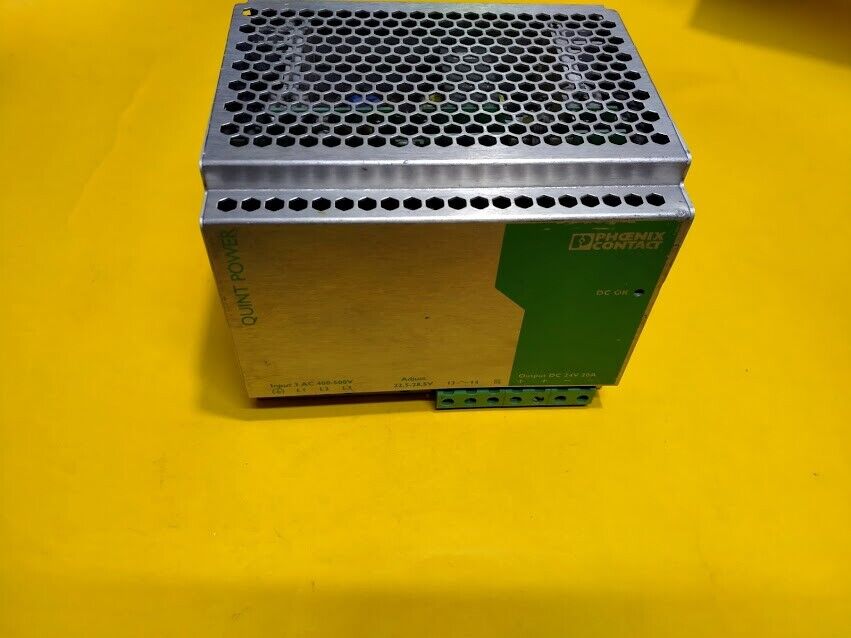 Phoenix Contact QUINT-PS-3X400-500AC/24DC/20 P/N 120266.8 Power Supply - Image 6