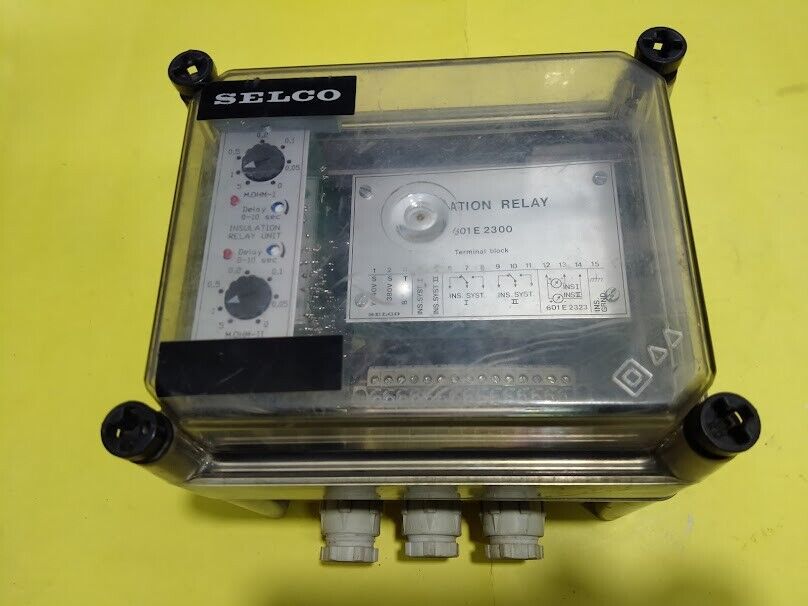 Selco E2300 Insulation monitoring relay 601E 2300 - Image 5